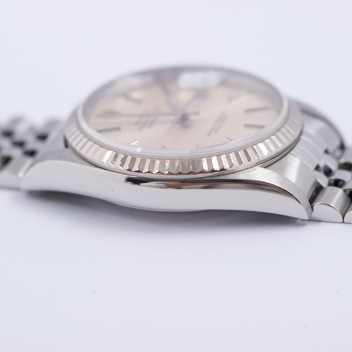 Rolex Oyster Perpetual Datejust 16234 Silver Stick Dial 1994