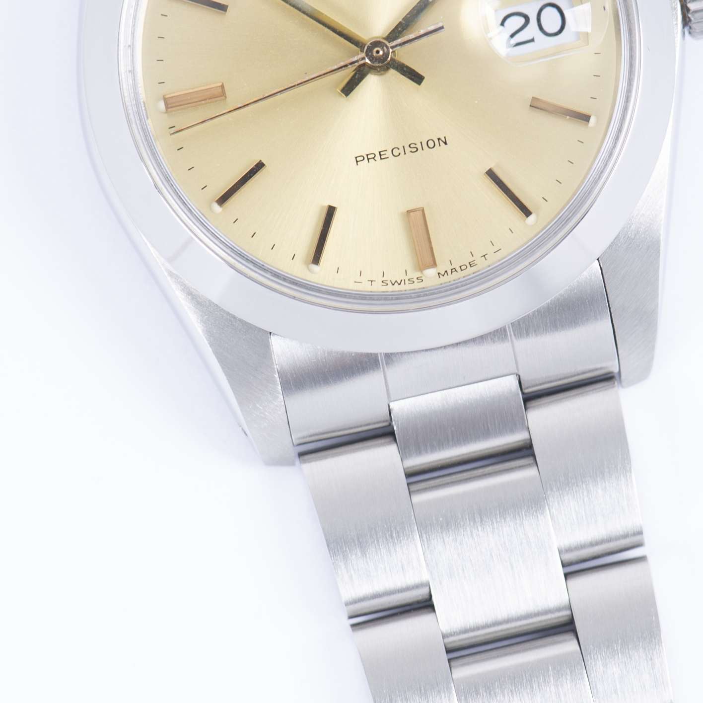 Rolex Oysterdate Precision 6694 Champagne Dial 1986