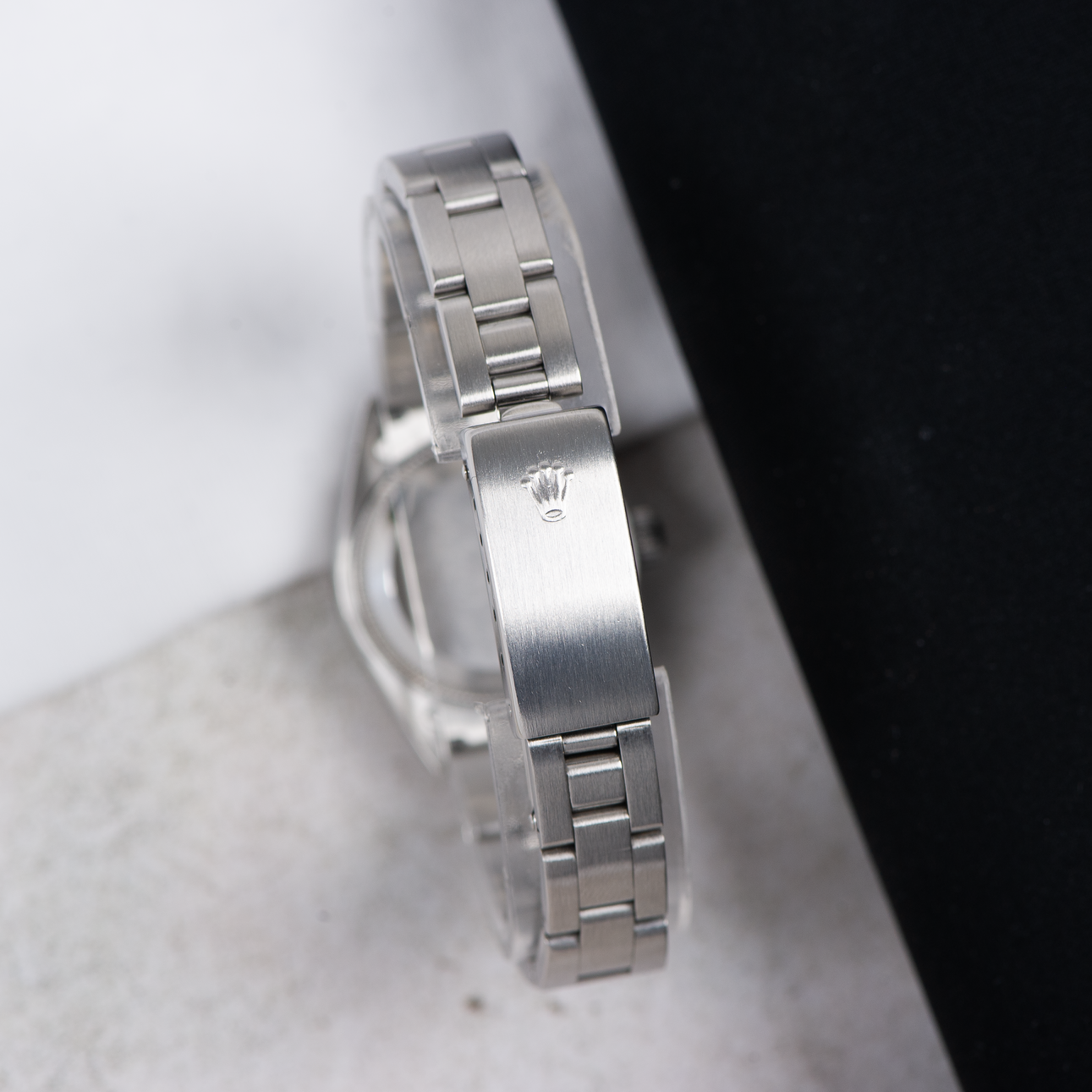 Rolex Lady Oyster Perpetual Date 69160 White Roman Dial 1996 With papers