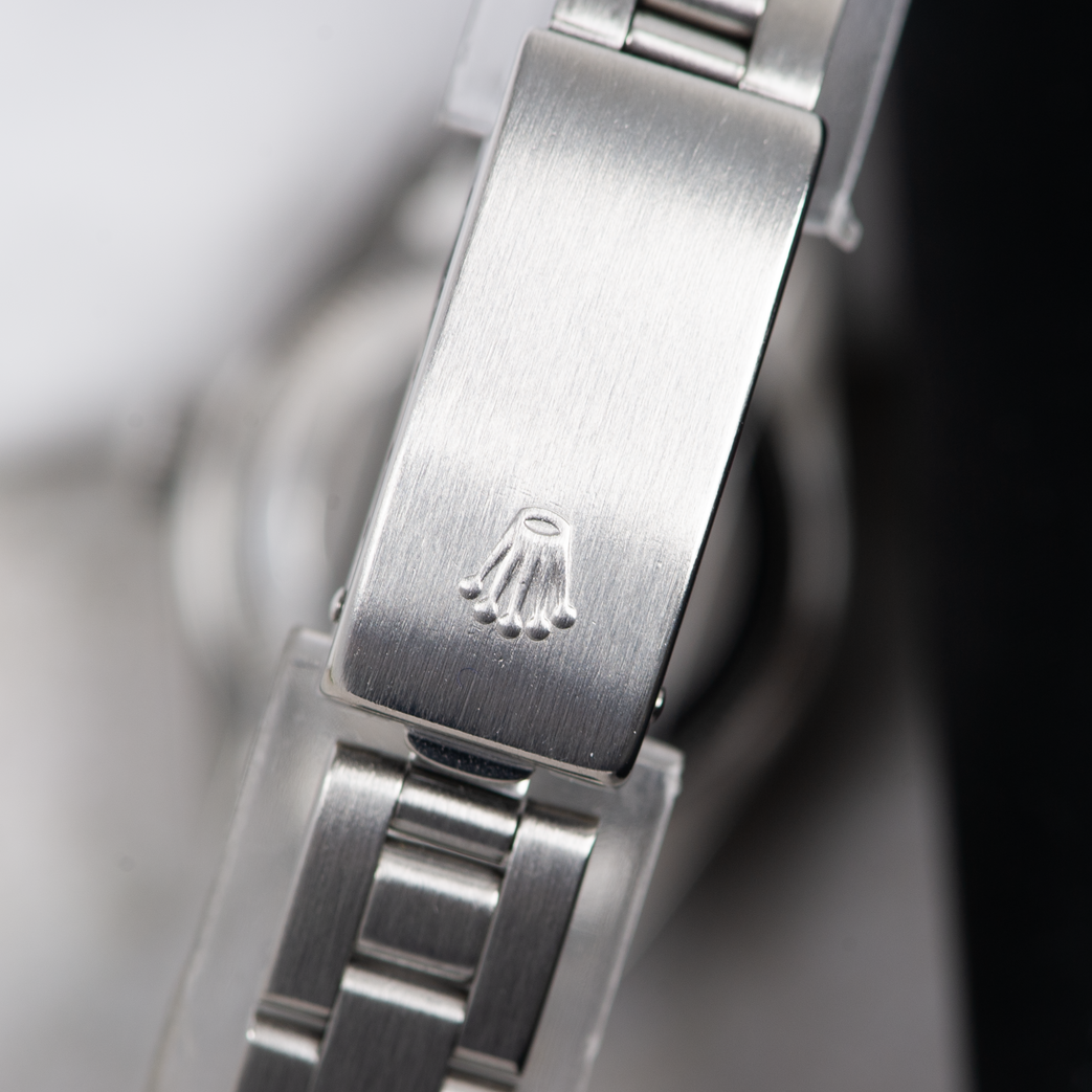 Rolex Lady Oyster Perpetual Date 69160 White Roman Dial 1996 With papers