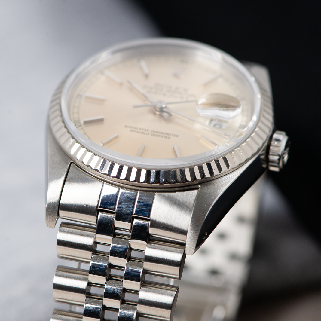 Rolex Oyster Perpetual Datejust 16234 Silver Dial 1991