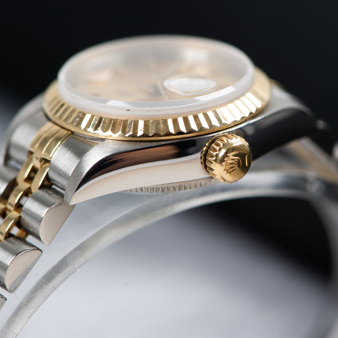 Rolex Oyster Perpetual Lady Datejust 69173 Champagne Dial 1995