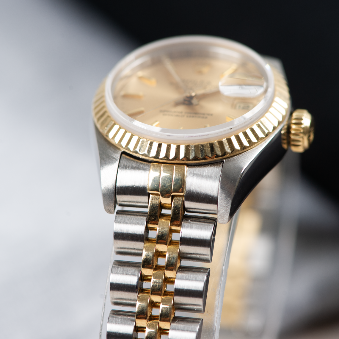 Rolex Oyster Perpetual Lady Datejust 69173 Champagne Dial 1995