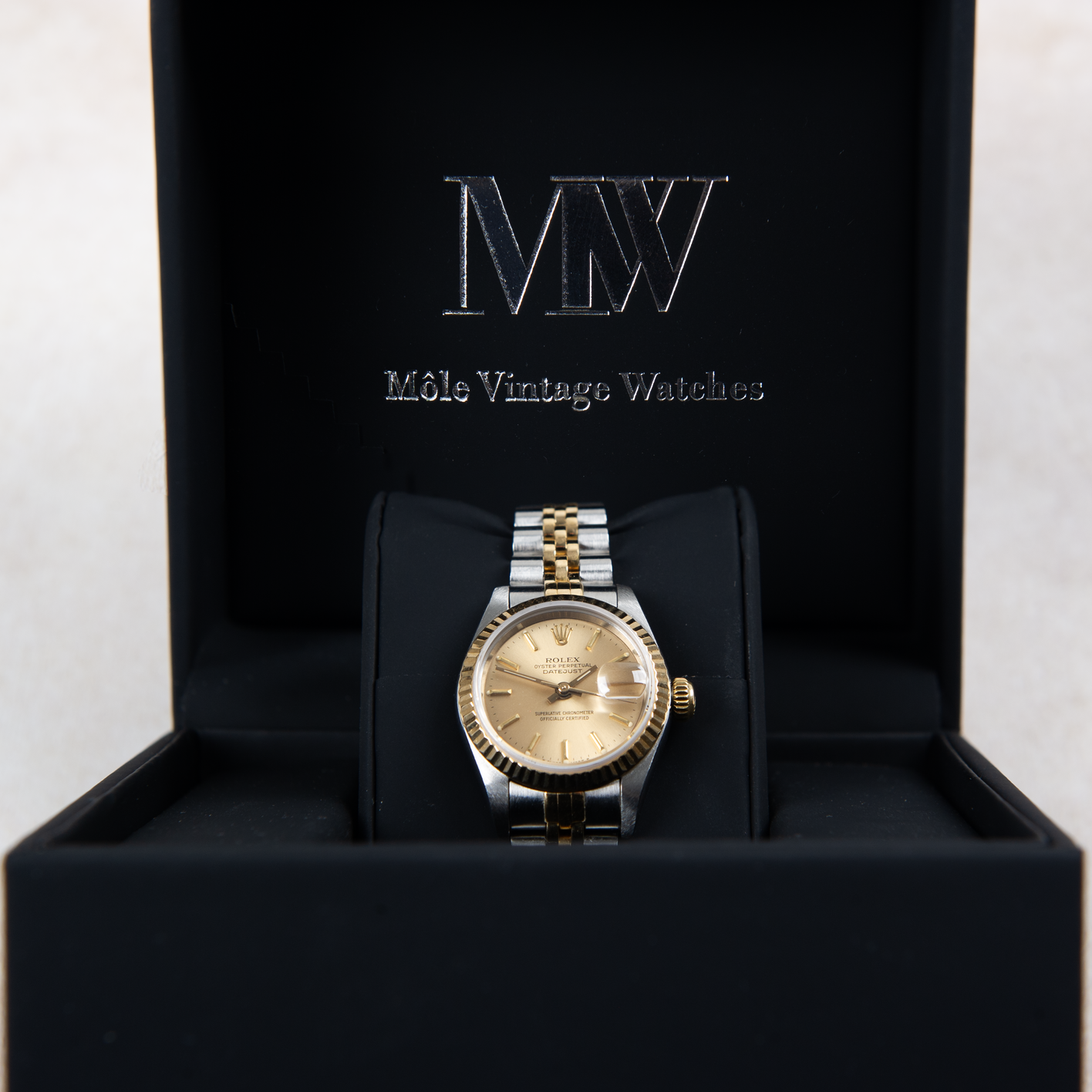 Rolex Oyster Perpetual Lady Datejust 69173 Champagne Dial 1995