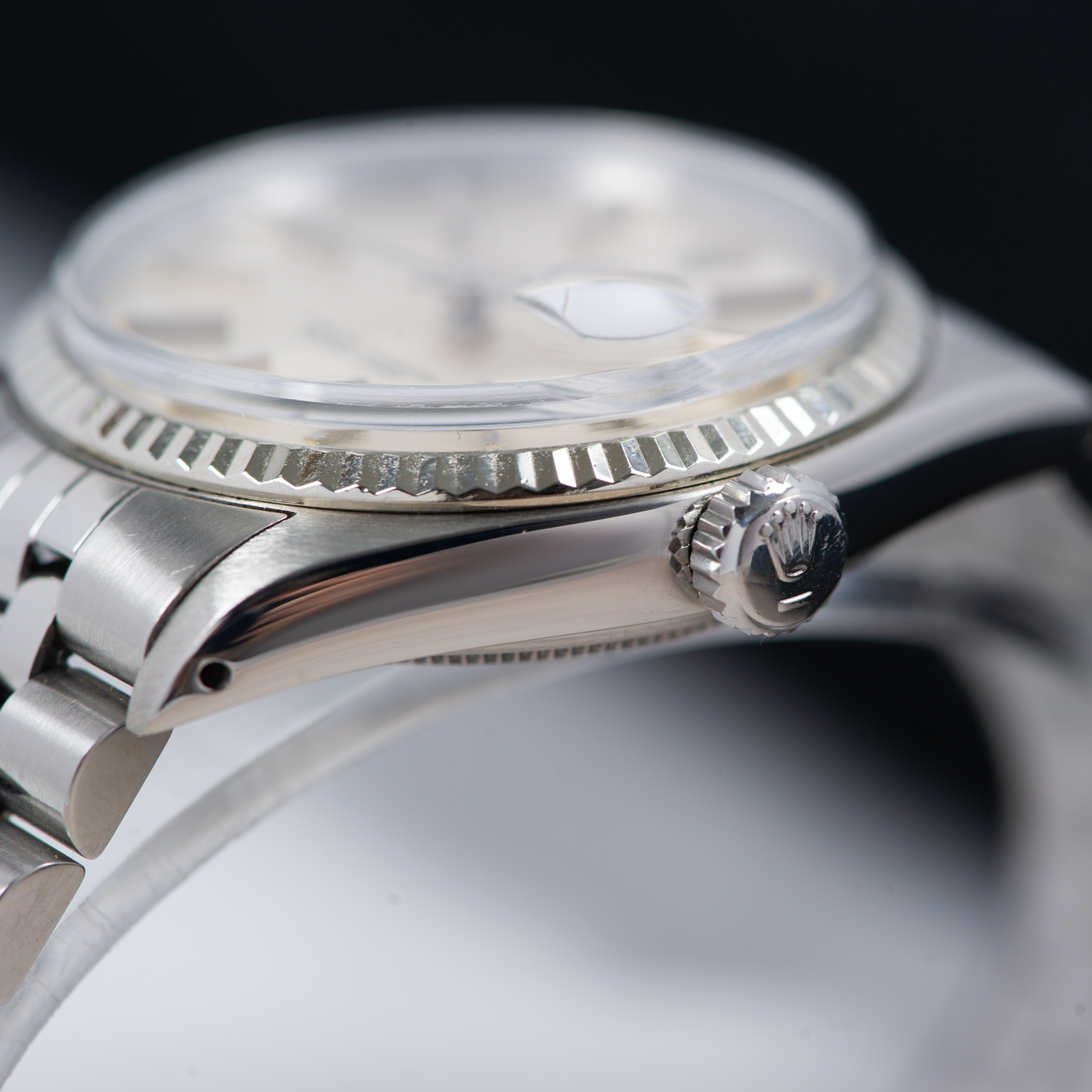 Rolex Oyster perpetual Datejust 16014 Silver Dial 1978