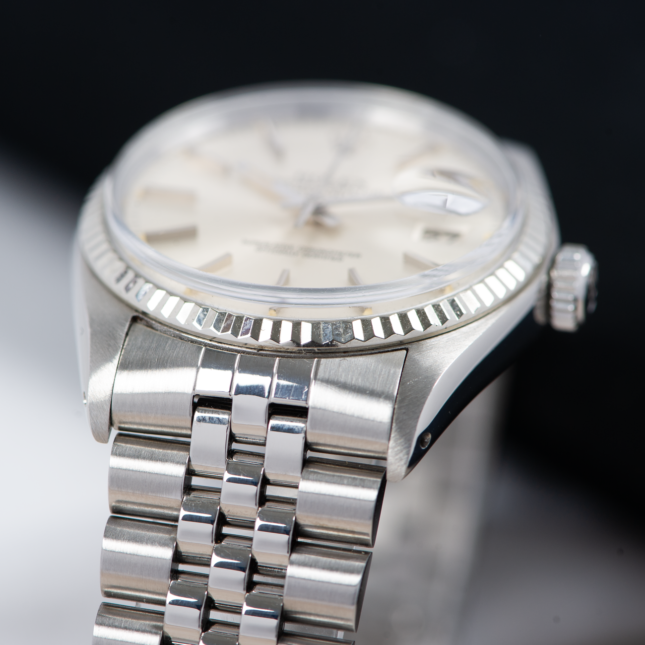 Rolex Oyster perpetual Datejust 16014 Silver Dial 1978