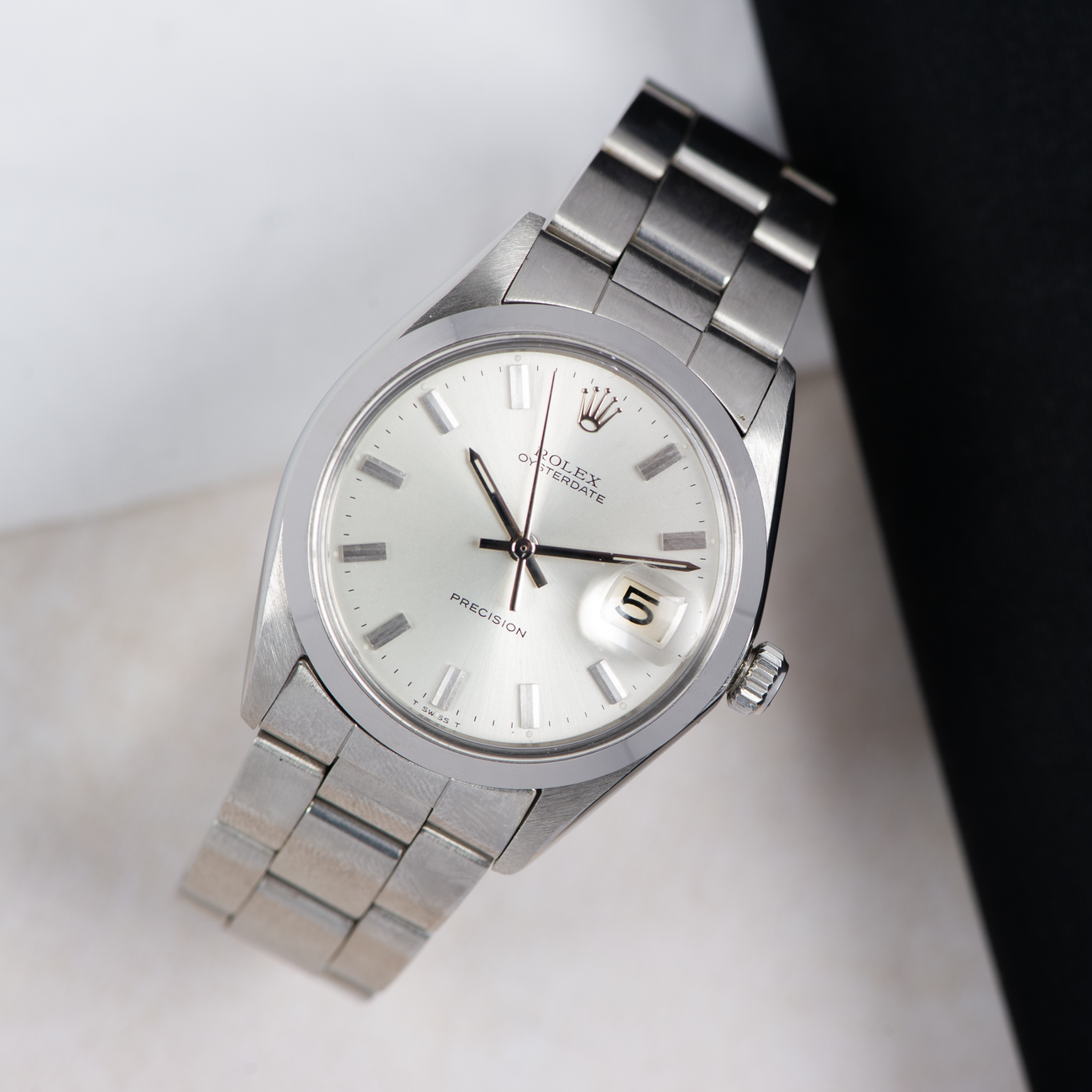 Rolex Oysterdate precision 6694 Silver Dial 1973