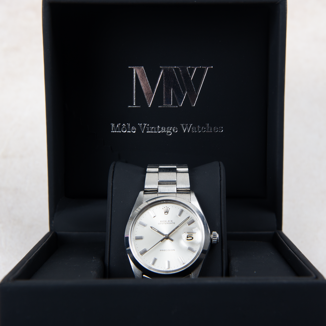 Rolex Oysterdate precision 6694 Silver Dial 1973