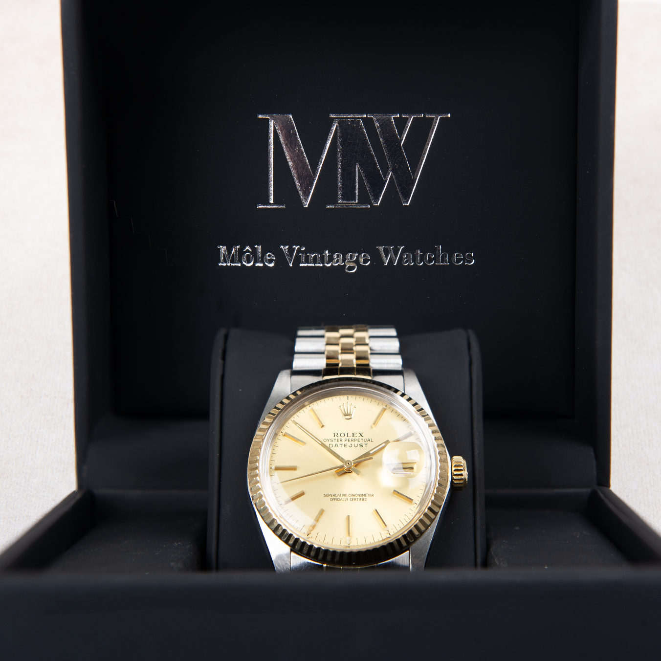 Rolex Oyster Perpetual Datejust 16013 Champagne Dial 1988