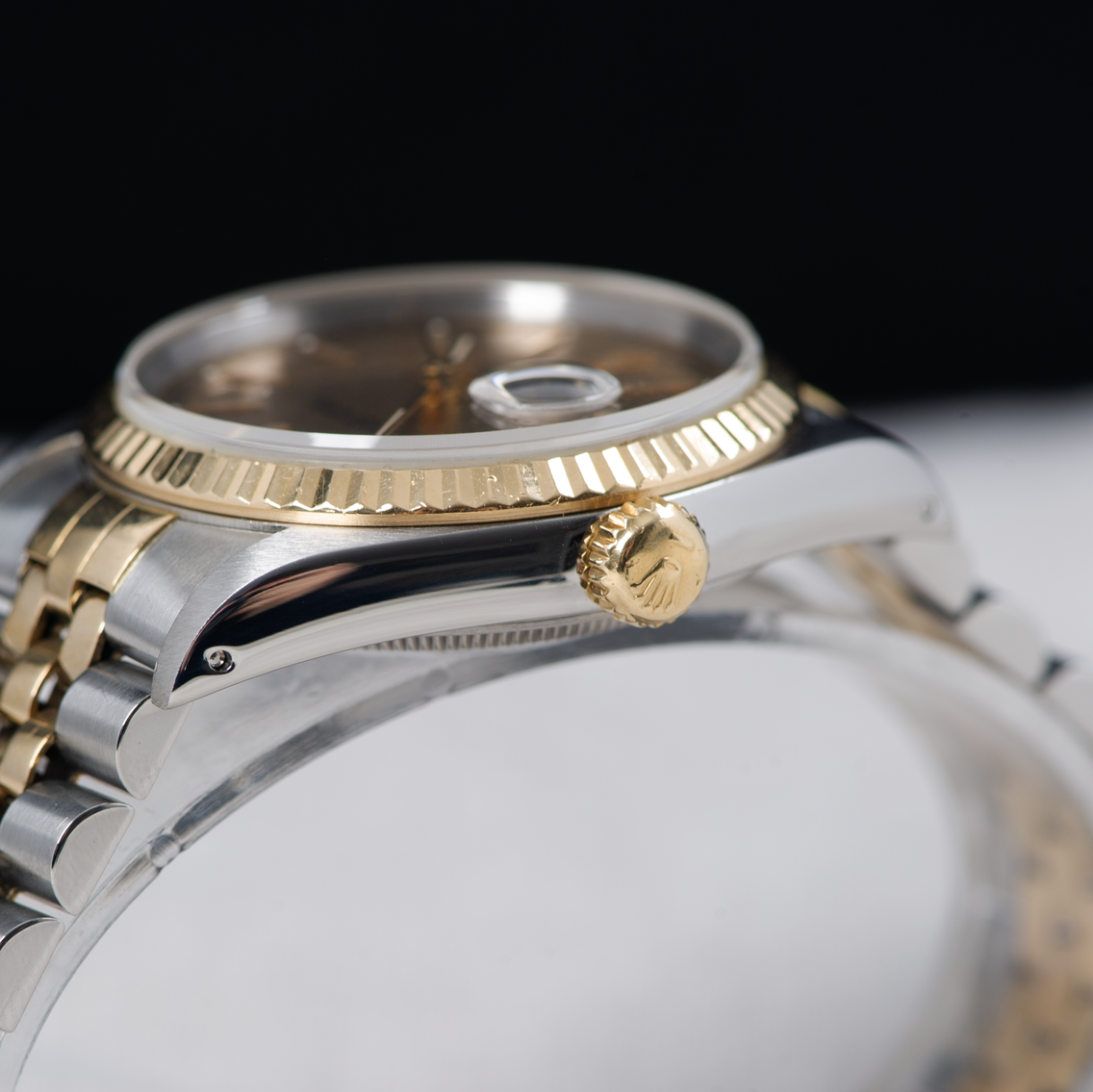 Rolex Oyster Perpetual Datejust 16233 Houndstooth Dial 1991