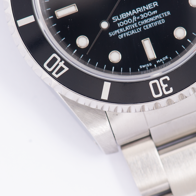 Rolex Oyster Perpetual Submariner 16610 Black Dial 1999