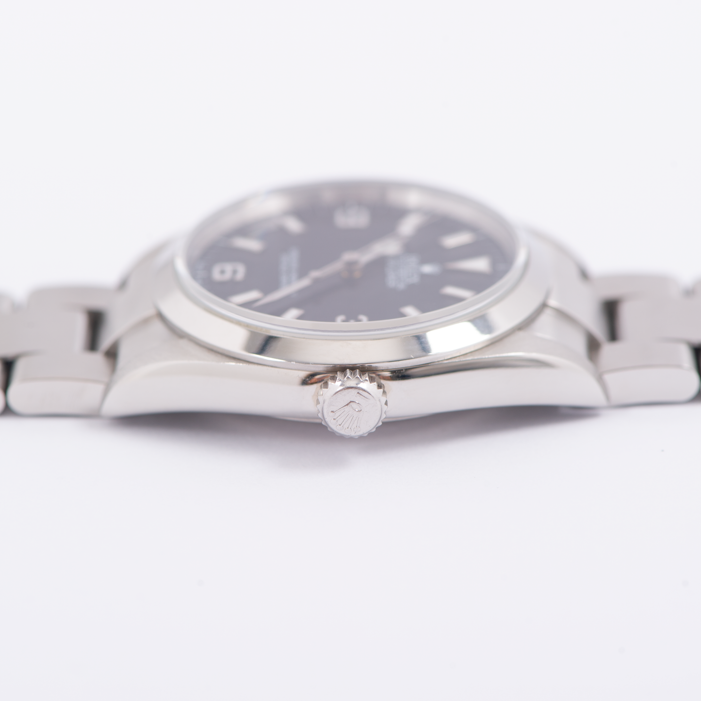 Rolex Oyster Perpetual Explorer 114270 Black Arabic Dial 2000 + Papers