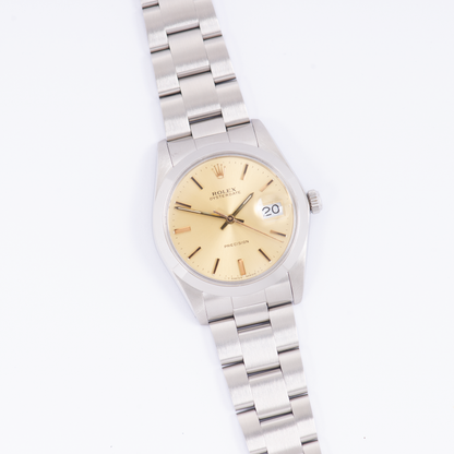 Rolex Oysterdate Precision 6694 Champagne Dial 1986