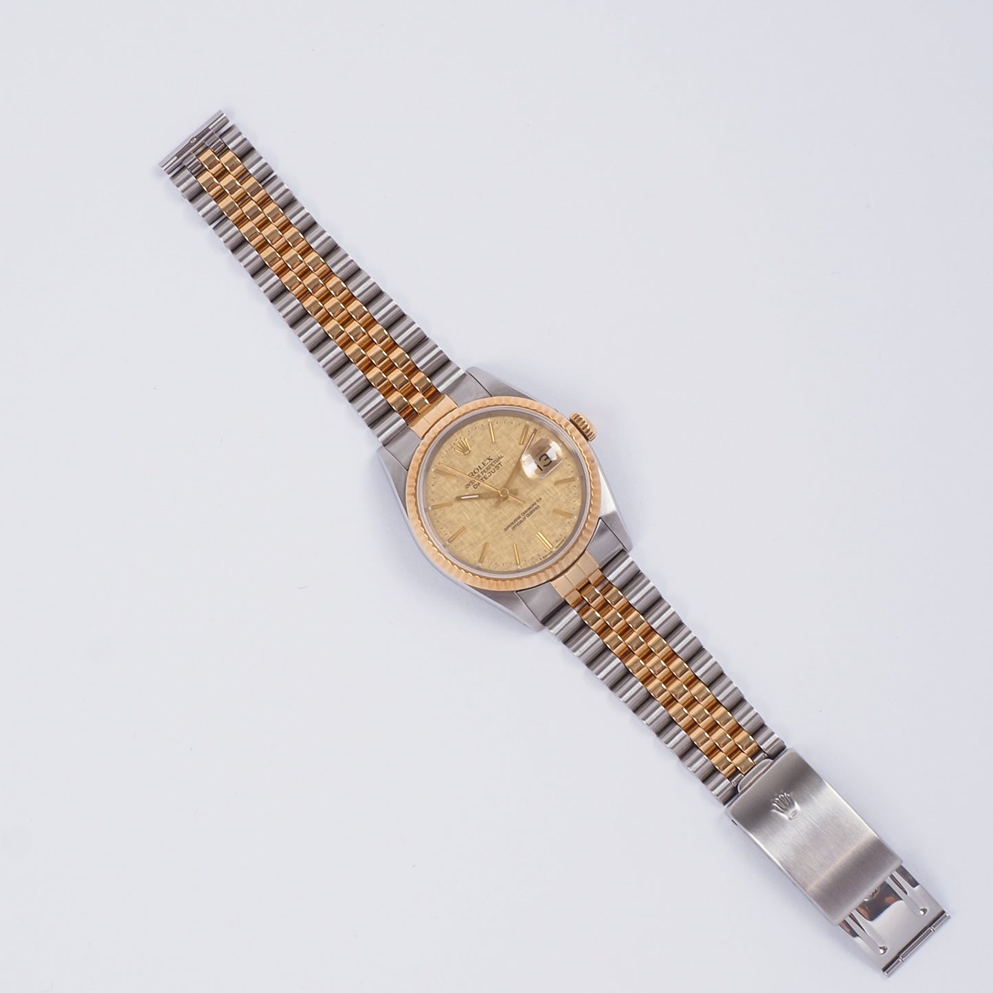 Rolex Oyster Perpetual Datejust 16233 Champagne dial 1991