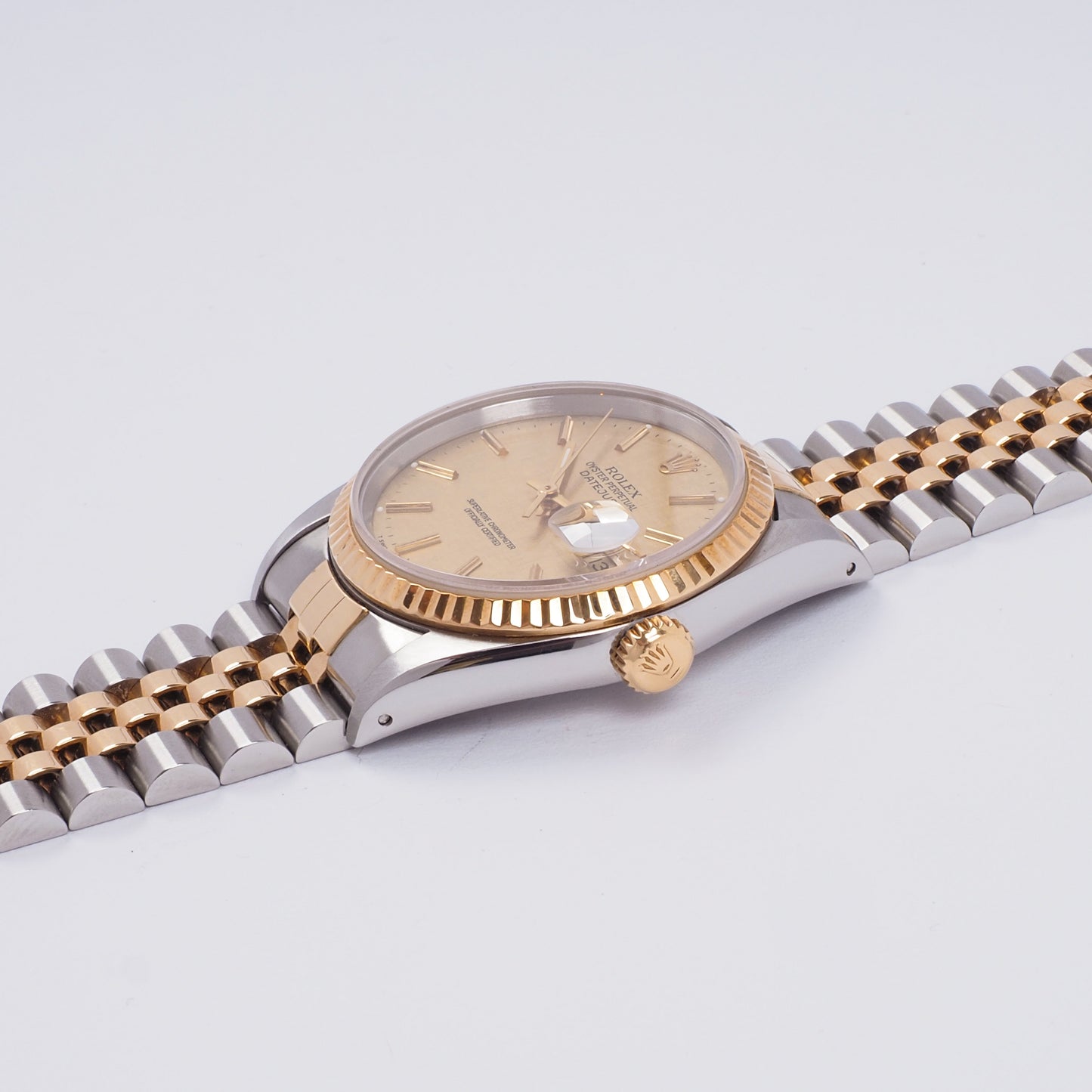 Rolex Oyster Perpetual Datejust 16233 Champagne dial 1991