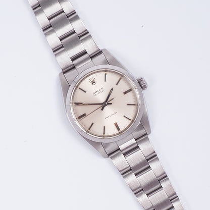 Rolex Oyster Precision No Date 6426 Silver Dial