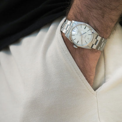 Rolex Oyster Precision No Date 6426 Silver Dial