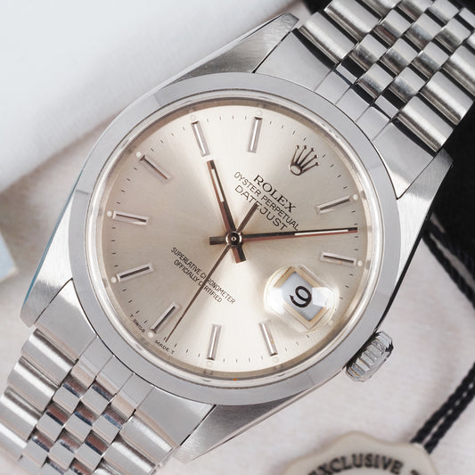 Rolex Oyster Perpetual Datejust 16200 Silver Dial 1990