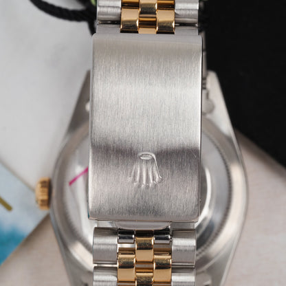 Rolex Oyster Perpetual Datejust 16233 Champagne Dial 1996 FULL SET