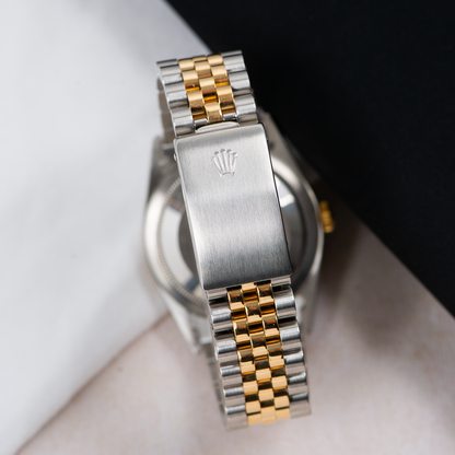 Rolex Oyster Perpetual Datejust 16233 Champagne Diamond Dial 1989