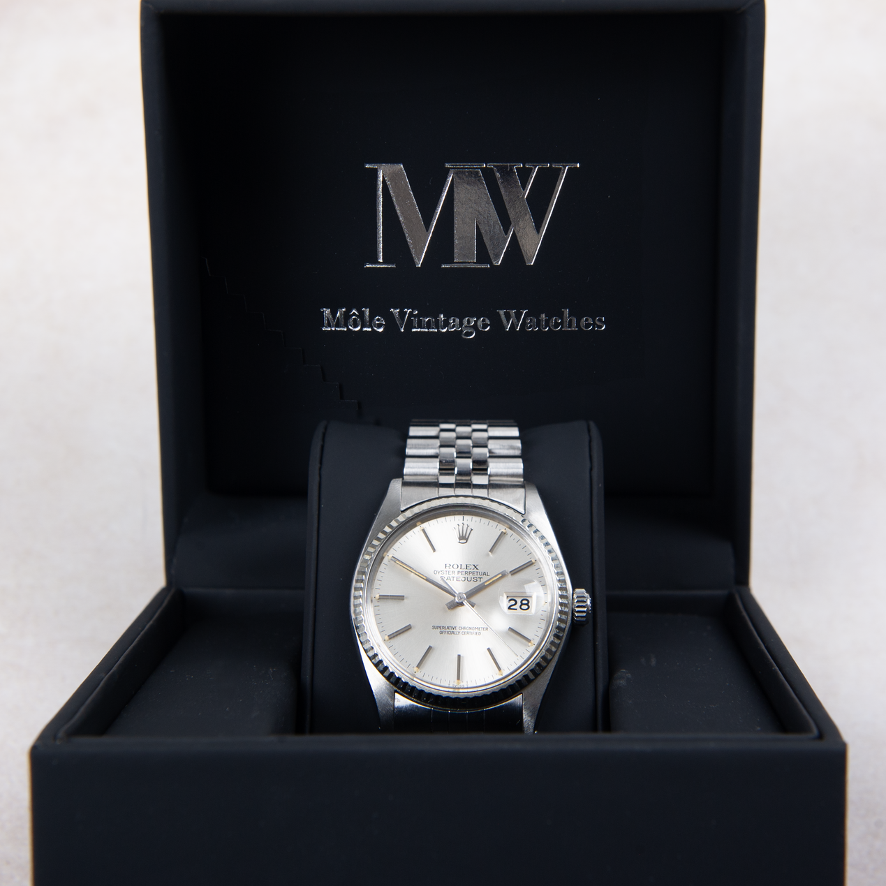 Rolex Oyster perpetual Datejust 16014 Silver Dial 1978