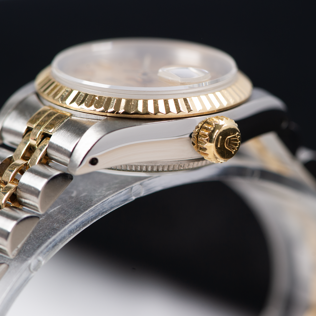 Rolex Oyster Perpetual Lady Datejust 69173 Champgane Dial 1984