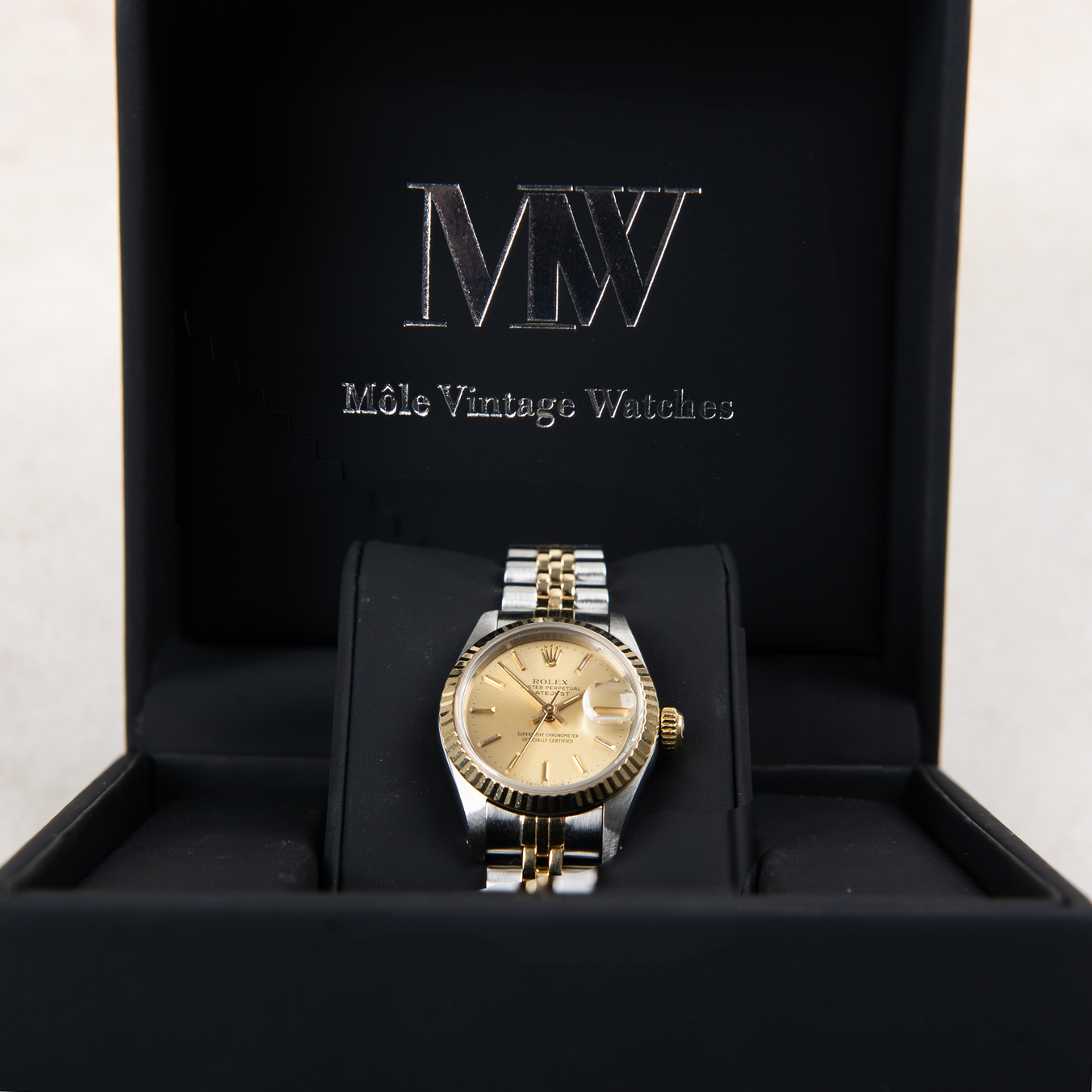Rolex Oyster Perpetual Lady Datejust 69173 Champgane Dial 1984