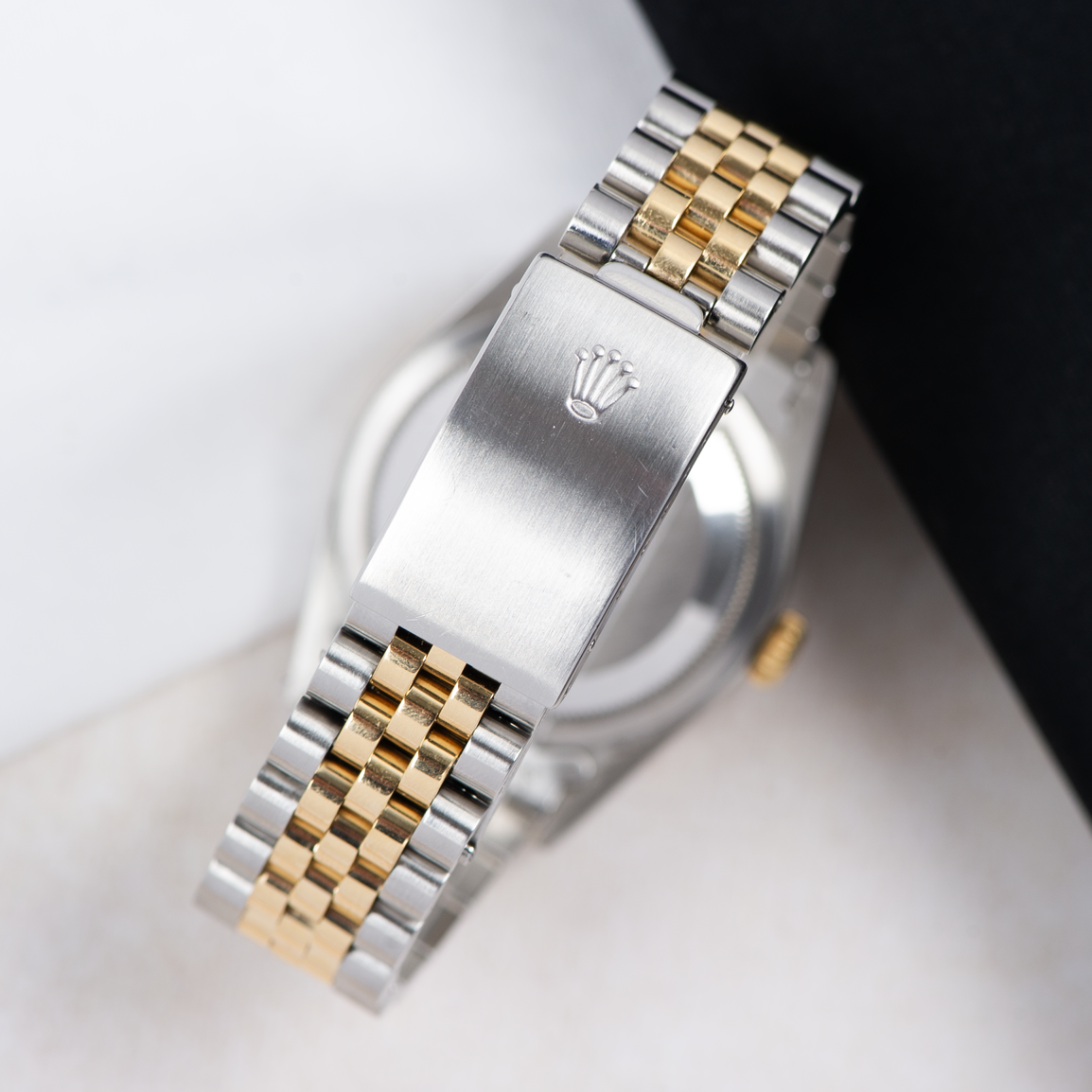 Rolex Oyster Perpetual Datejust 16233 Champagne Linen Dial 1988