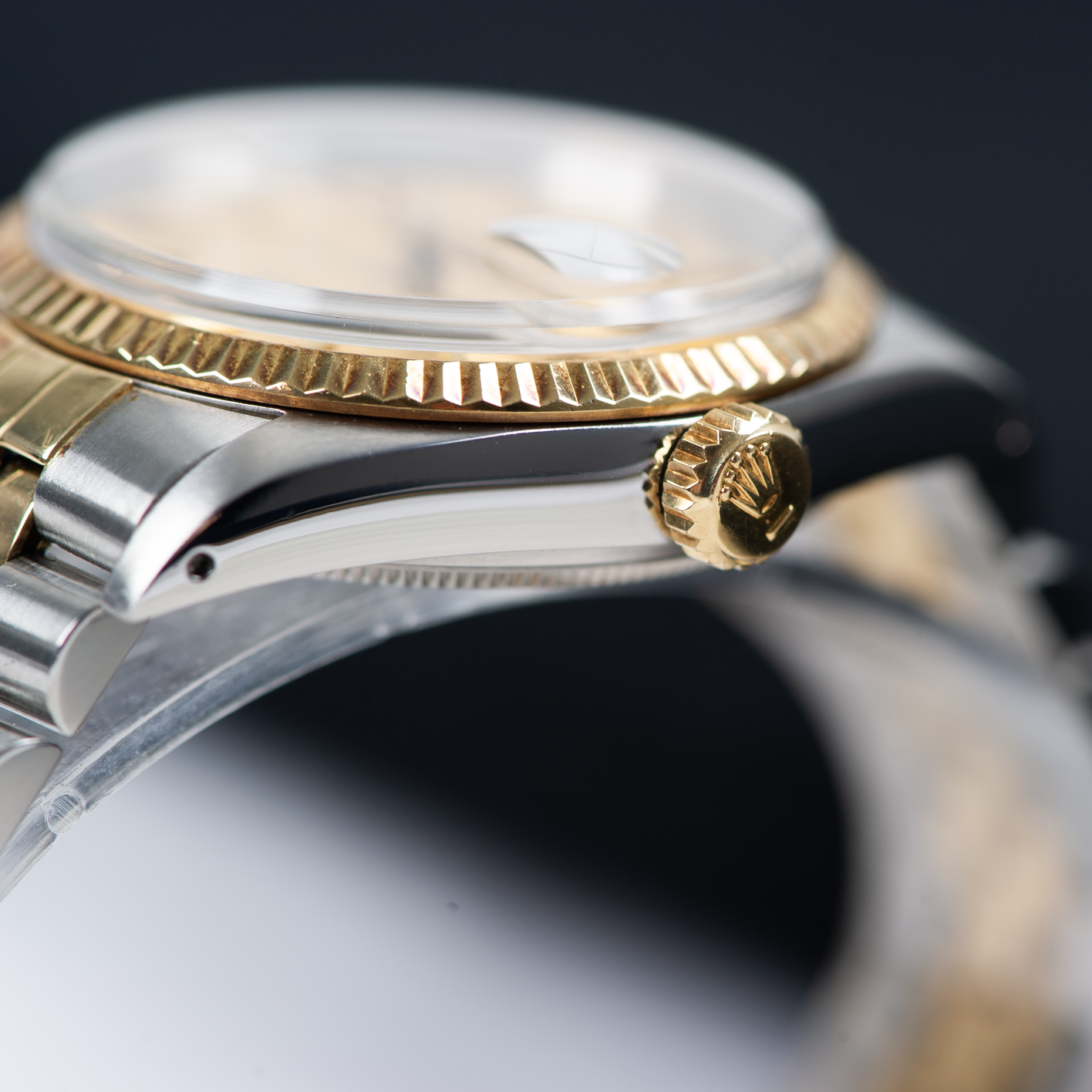 Rolex Oyster Perpetual Datejust 16013 Linen Dial 1985