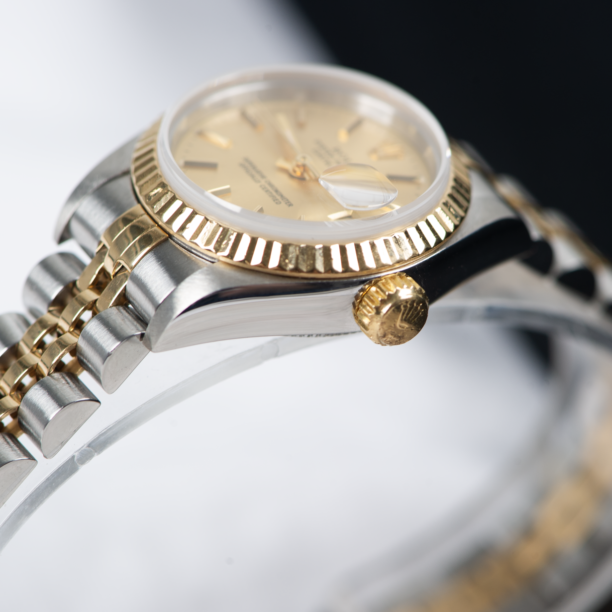 Rolex Oyster Perpetual Lady Datejust 69173 Champagne Dial 1996