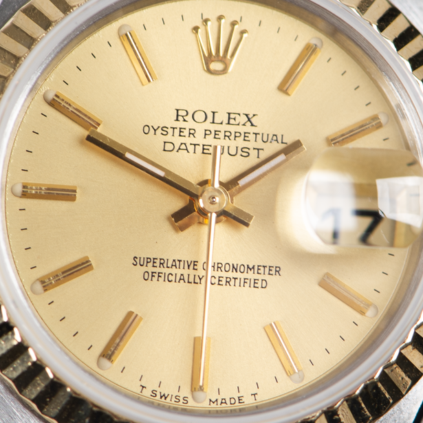 Rolex Oyster Perpetual Lady Datejust 69173 Champagne Dial 1996