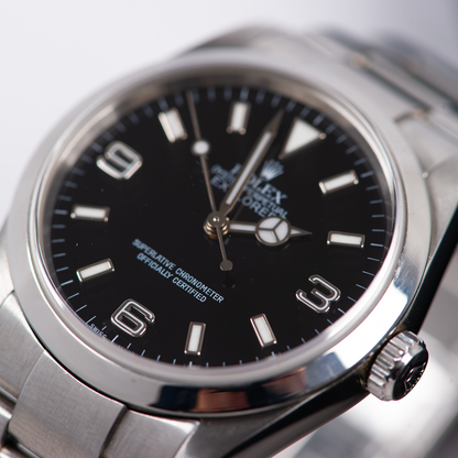 Rolex Oyster perpetual Explorer 114270 Black Dial 2004 With Papers